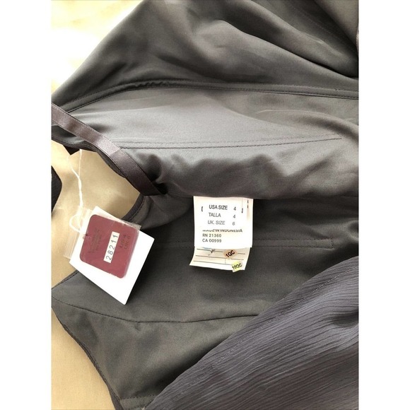 Kennedy Gray Prom Dress gown Green Spaghetti Straps Maxi 4 Elastic Waist - Picture 8 of 10